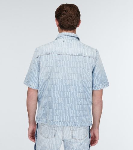 Amiri Chemise en jean à logo - Amiri - Modalova