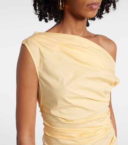 Robe longue asymétrique Phare en coton - Staud - Modalova