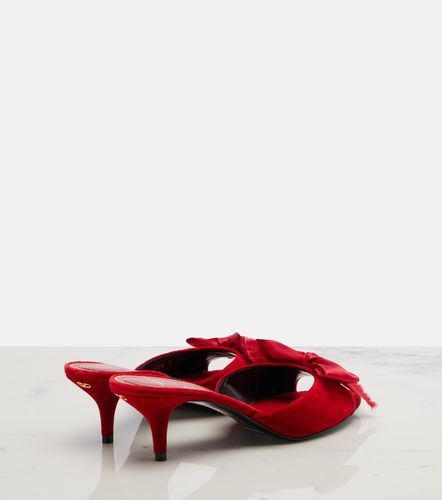 Mules Marie A en velours - Valentino Garavani - Modalova