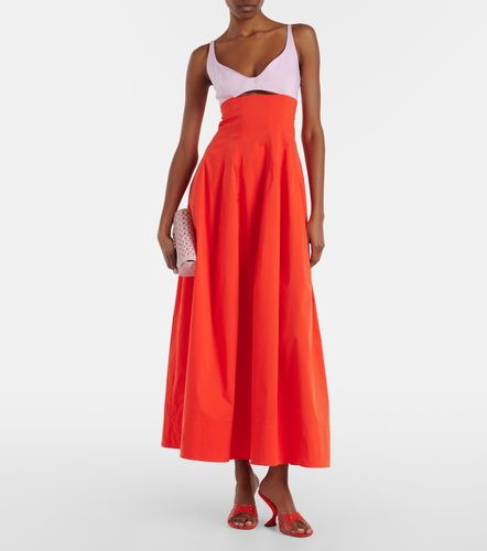 Robe midi Maddy en popeline de coton mélangé - Simkhai - Modalova