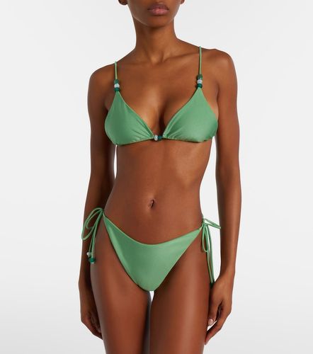Haut de bikini Via à perles fantaisie - Jade Swim - Modalova