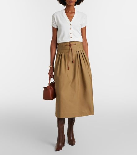 Max Mara Jupe midi Tempio en coton - Max Mara - Modalova