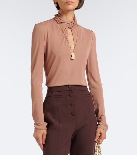 Valentino Top en crêpe - Valentino - Modalova