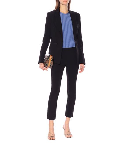 Pantalon skinny Zip Back Scuba en crêpe - Veronica Beard - Modalova