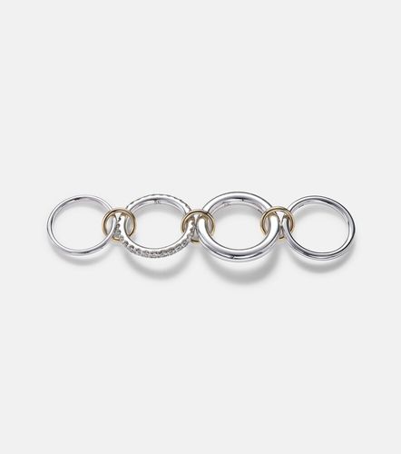 Bague Janssen SG Gris en argent sterling et diamants - Spinelli Kilcollin - Modalova