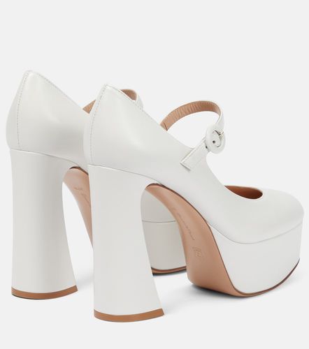 Escarpins Mary Jane en cuir - Gianvito Rossi - Modalova
