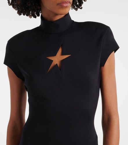 Mugler Robe Black Star à découpes - Mugler - Modalova
