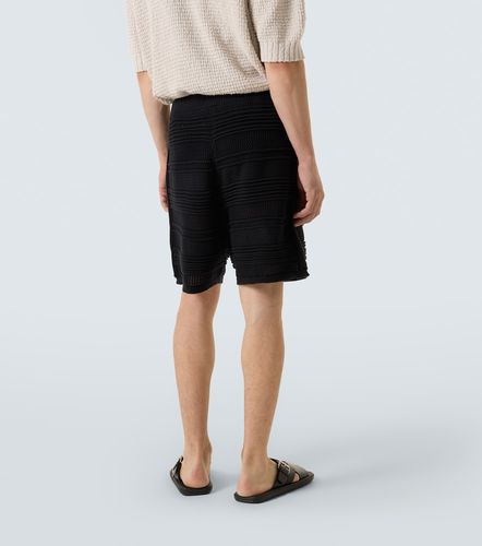 Bermuda en crochet de coton mélangé - Commas - Modalova