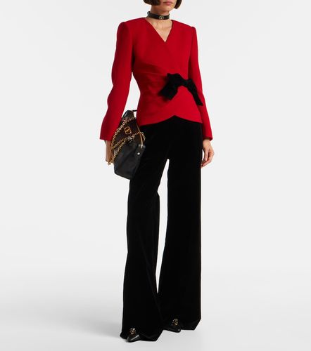 Pantalon ample en velours de coton - Valentino - Modalova