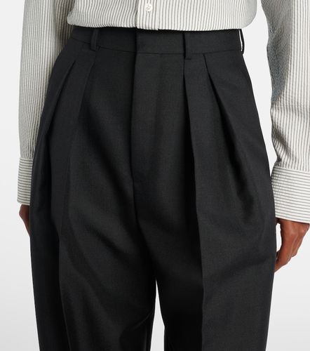 Pantalon ample en laine et mohair - Saint Laurent - Modalova