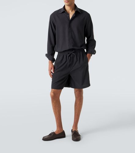 Saman Amel Short Henri en soie - Saman Amel - Modalova