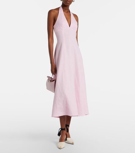 Faithfull Robe midi Marais en lin - Faithfull - Modalova