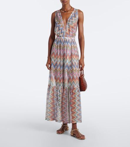 Robe de plage Zigzag en tulle - Missoni - Modalova