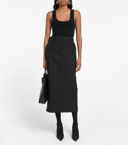 Wardrobe.NYC Jupe midi en coton - Wardrobe.NYC - Modalova