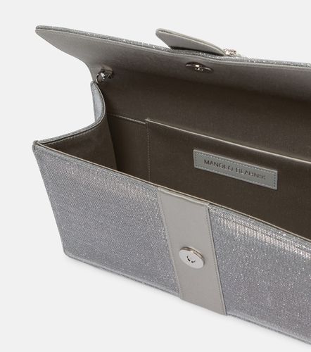 Pochette Capri Glitter à ornements - Manolo Blahnik - Modalova