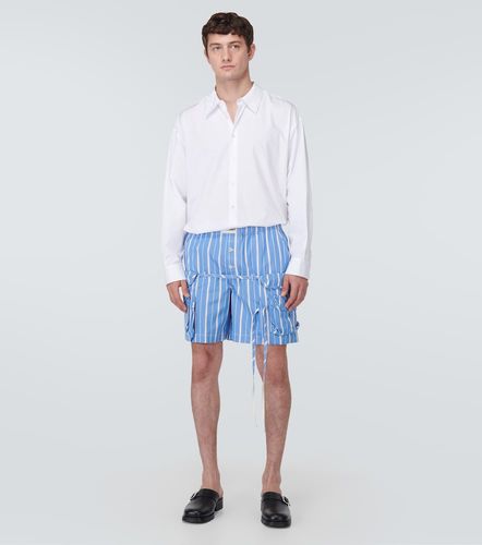 Le short Trivela en coton rayé - Jacquemus - Modalova