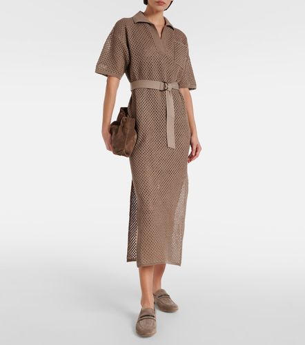 Robe polo en coton - Brunello Cucinelli - Modalova