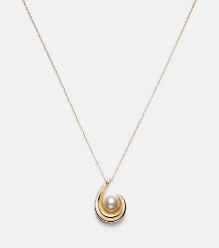 Collier Pearl Curl en or 14 ct et perle d'eau douce - Mateo - Modalova