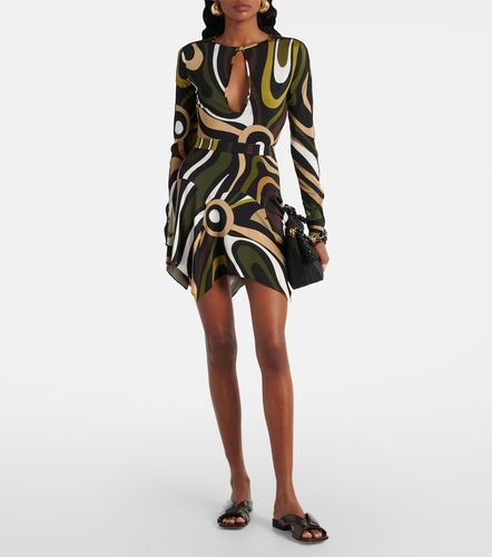 Pucci Body Marmo imprimé en satin - Pucci - Modalova