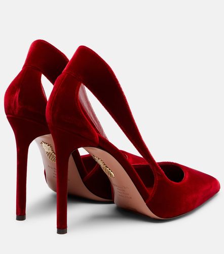 Escarpins Dangerous Liaisons 105 en velours - Aquazzura - Modalova