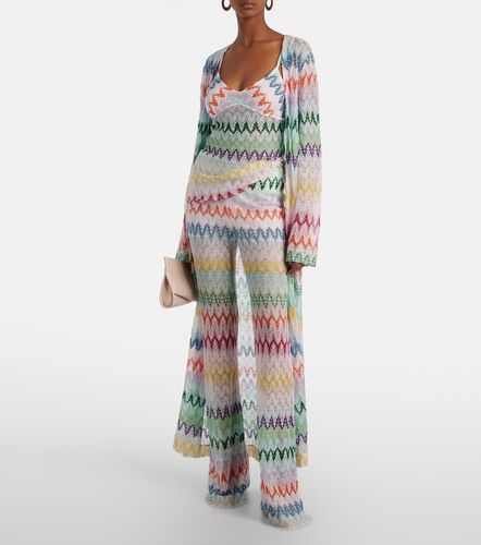 Missoni Pantalon évasé en lamé - Missoni - Modalova