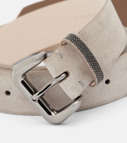 Ceinture Monili en daim - Brunello Cucinelli - Modalova