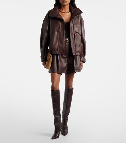 Nour Hammour Short Jonah en cuir - Nour Hammour - Modalova