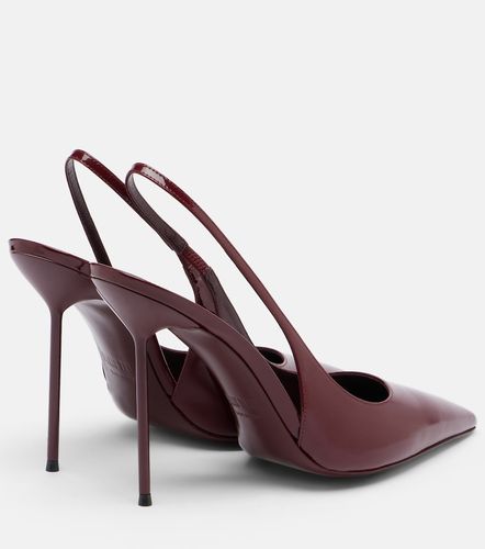 Escarpins slingback Lidia en cuir verni - Paris Texas - Modalova