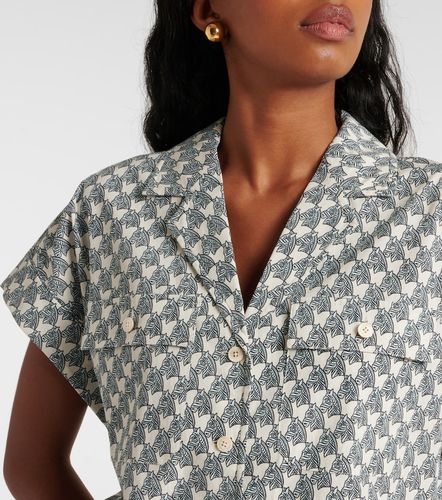 Chemise imprimée en coton mélangé - Tory Burch - Modalova