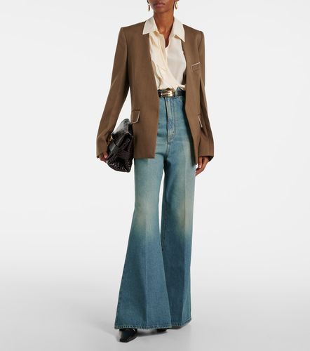 Jean flared taille haute - Victoria Beckham - Modalova