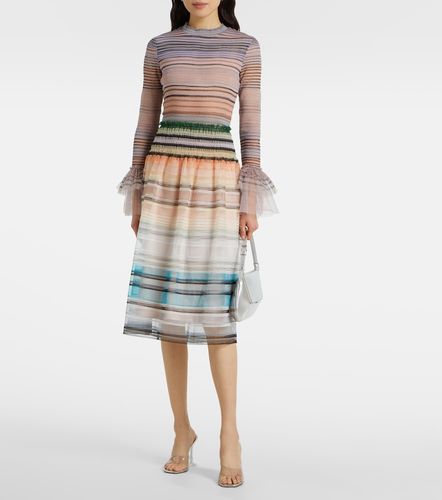 Susan Fang Top imprimé en tulle - Susan Fang - Modalova
