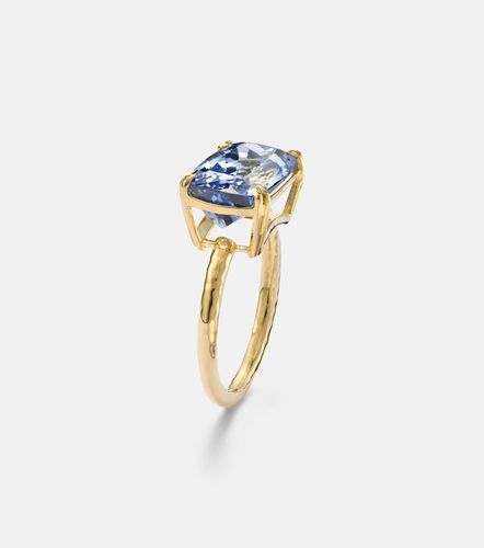 Bague en or 18 ct (750/1000) avec aigue-marine - Octavia Elizabeth - Modalova