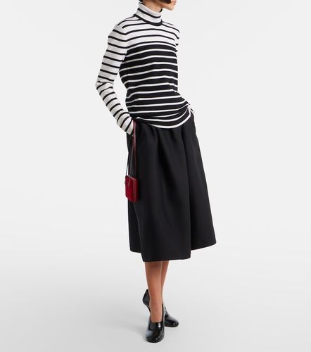 Pull en laine mélangée rayé - Toteme - Modalova