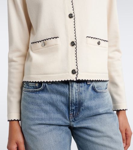 Cardigan Kendra en laine mélangée - Tory Burch - Modalova