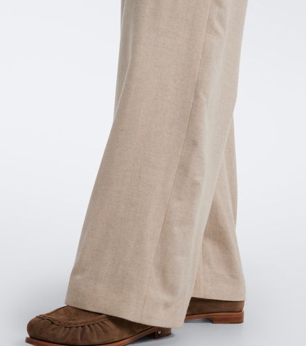 Pantalon ample en laine et cachemire - Eleventy - Modalova