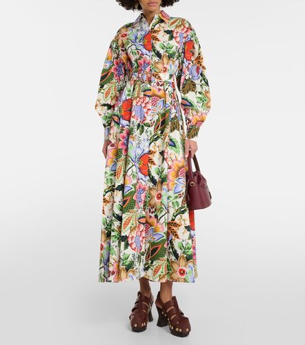 Robe chemise en coton à imprimé floral - Etro - Modalova