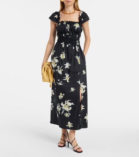 Robe midi en coton mélangé à fleurs - Altuzarra - Modalova