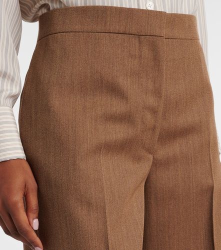 Pantalon ample Agel à taille haute en laine vierge - Fforme - Modalova