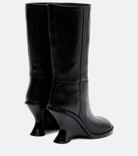 Bottes compensées 95 en cuir - Dries Van Noten - Modalova