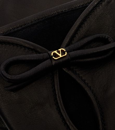 Gants VLogo en cuir - Valentino Garavani - Modalova