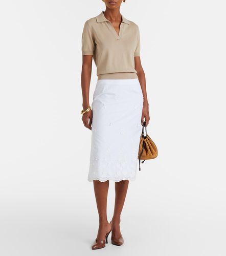 Jupe midi Malik en coton brodé - Altuzarra - Modalova