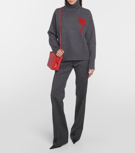 Pull à col roulé Ami De Cœur en laine - Ami Paris - Modalova