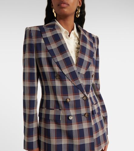 Etro Blazer en laine à carreaux - Etro - Modalova