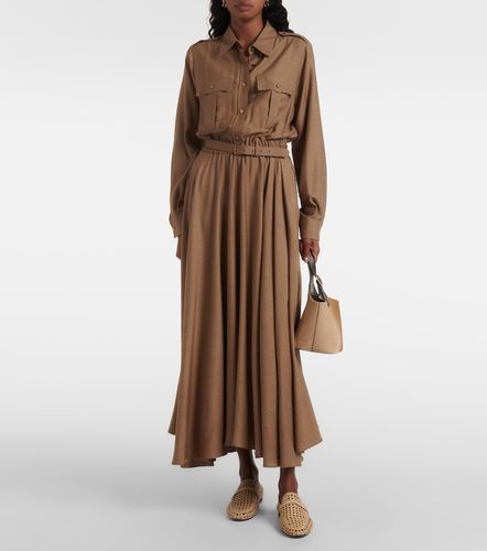 Robe chemise Lela asymétrique en soie - Loro Piana - Modalova