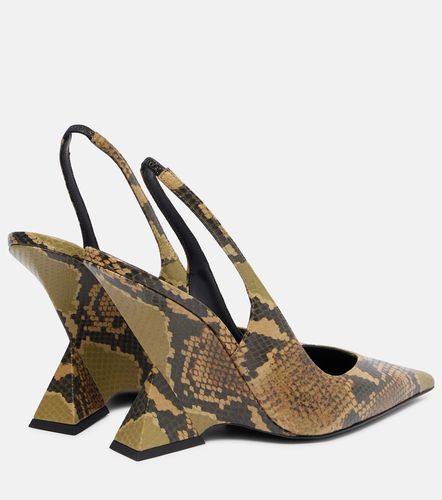 The Attico Mules Cheope 105 en cuir - The Attico - Modalova