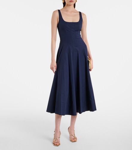 Staud Robe midi Wells en coton - Staud - Modalova