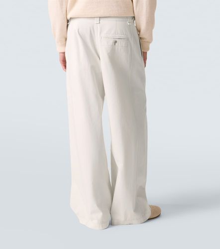Pantalon ample en sergé de coton - Lemaire - Modalova