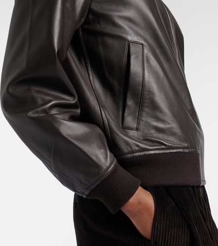 Yves Salomon Veste blouson en cuir - Yves Salomon - Modalova