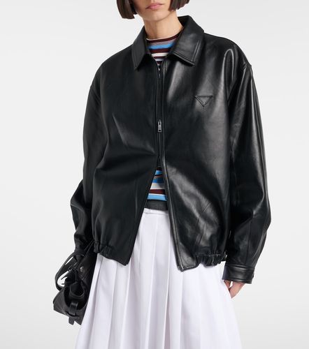 Prada Veste blouson en cuir - Prada - Modalova