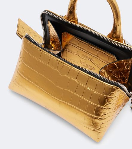 Sac Friday Mini en cuir façon croco - The Attico - Modalova